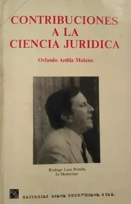 portada libro Contribuciones a la Ciencia Jurídica – Volumen 1 sobre
                      los antecedentes de las constituciones políticas en
                      Colombia